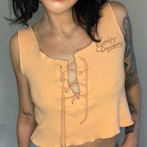 *SOLD 🦊💕* Vintage Harley Davidson Tank